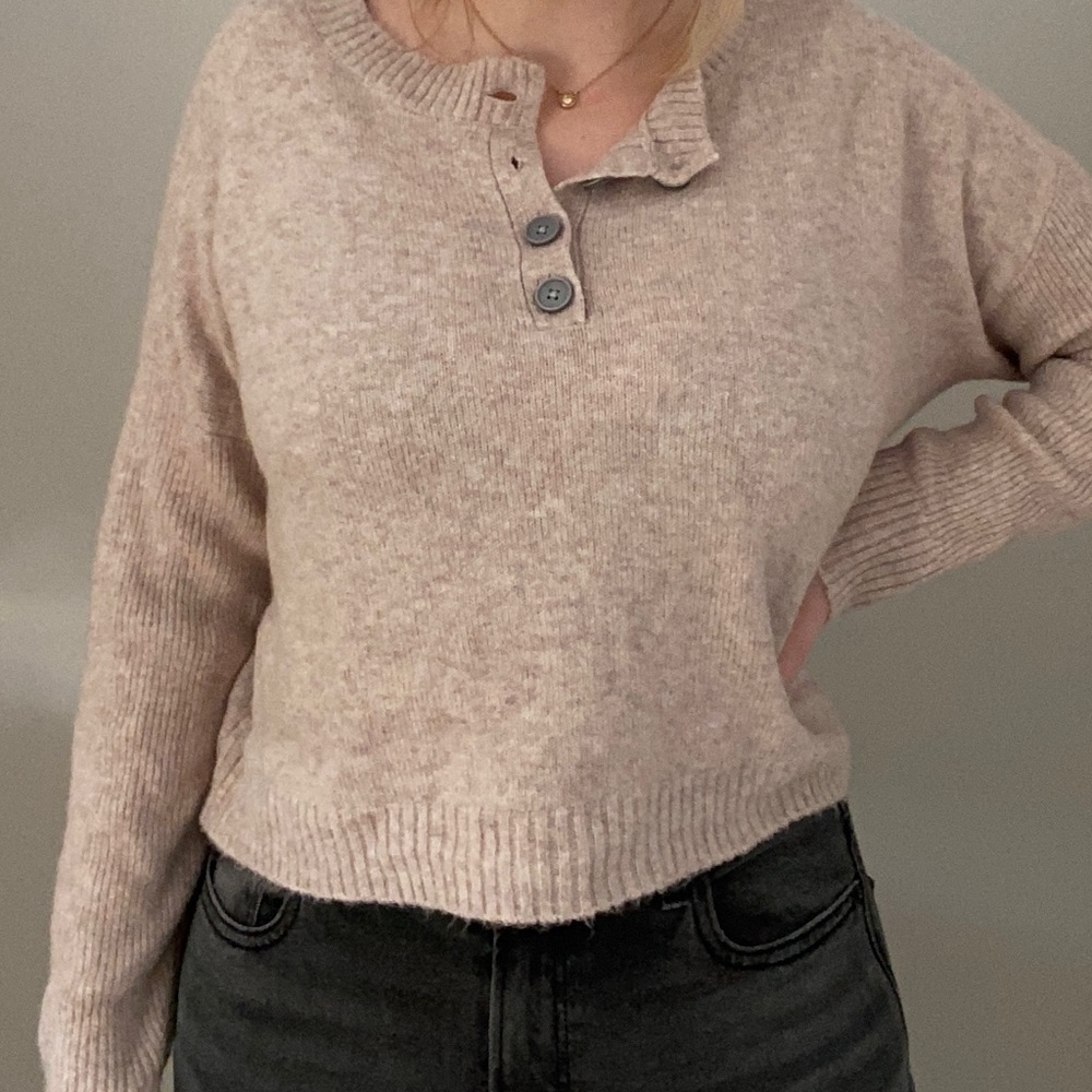 American Eagle Cropped Sweater
